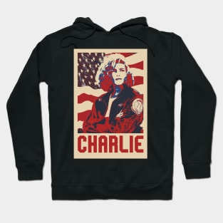 Charlie Top Gun Pop Art Style Hoodie